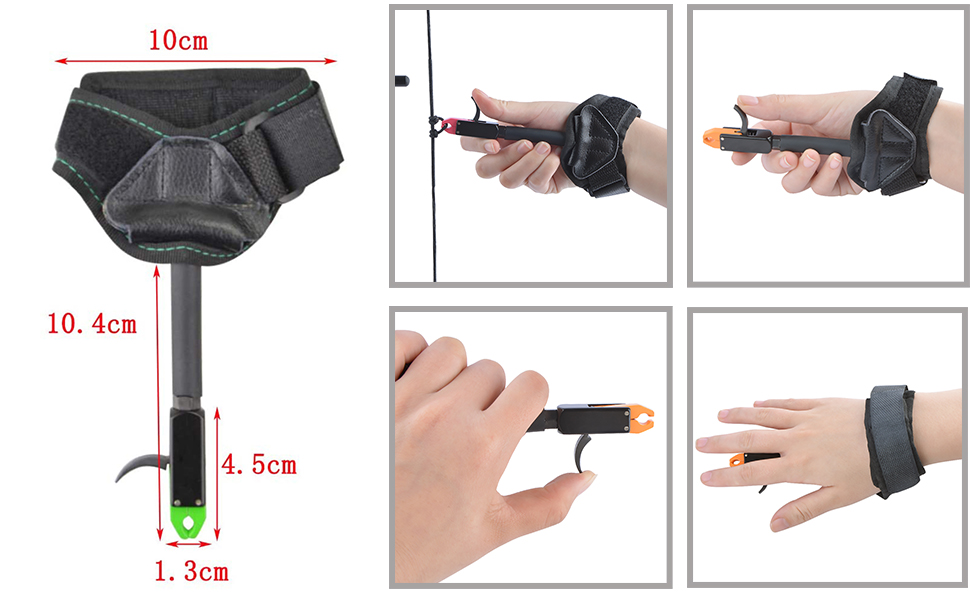Youth bow release aids