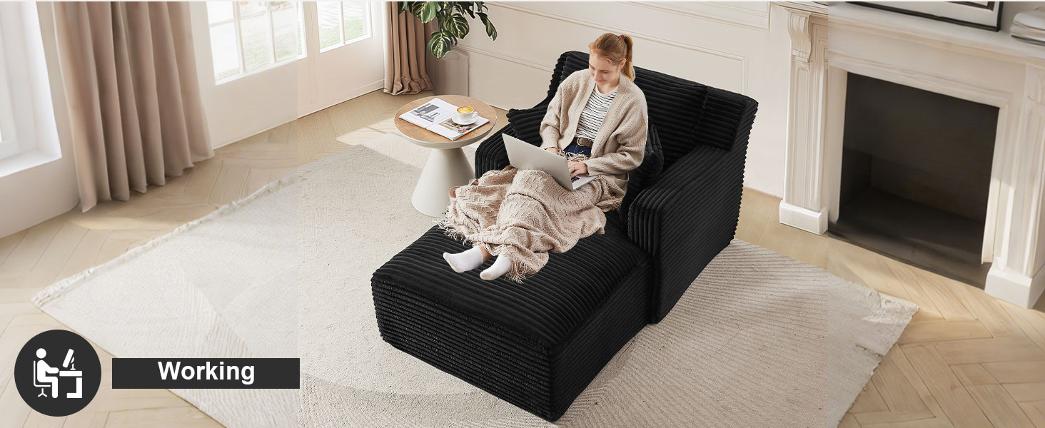 oversized reading chair