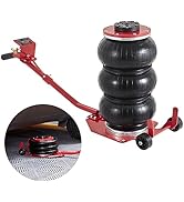 VEVOR Air Jack, 3 Ton/6600 lbs Triple Bag Air Jack, Airbag Jack with Six Steel Pipes, Lift up to ...