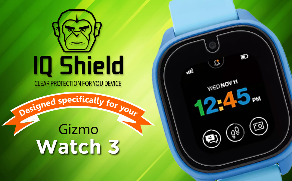 IQShield Screen Protector Compatible with Verizon Gizmo