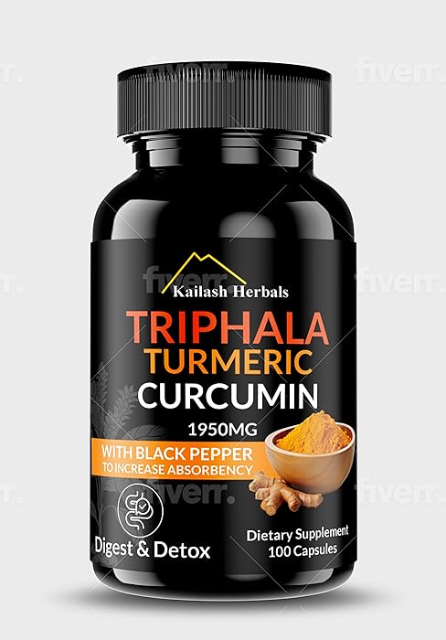 Triphala and turmeric with black pepper