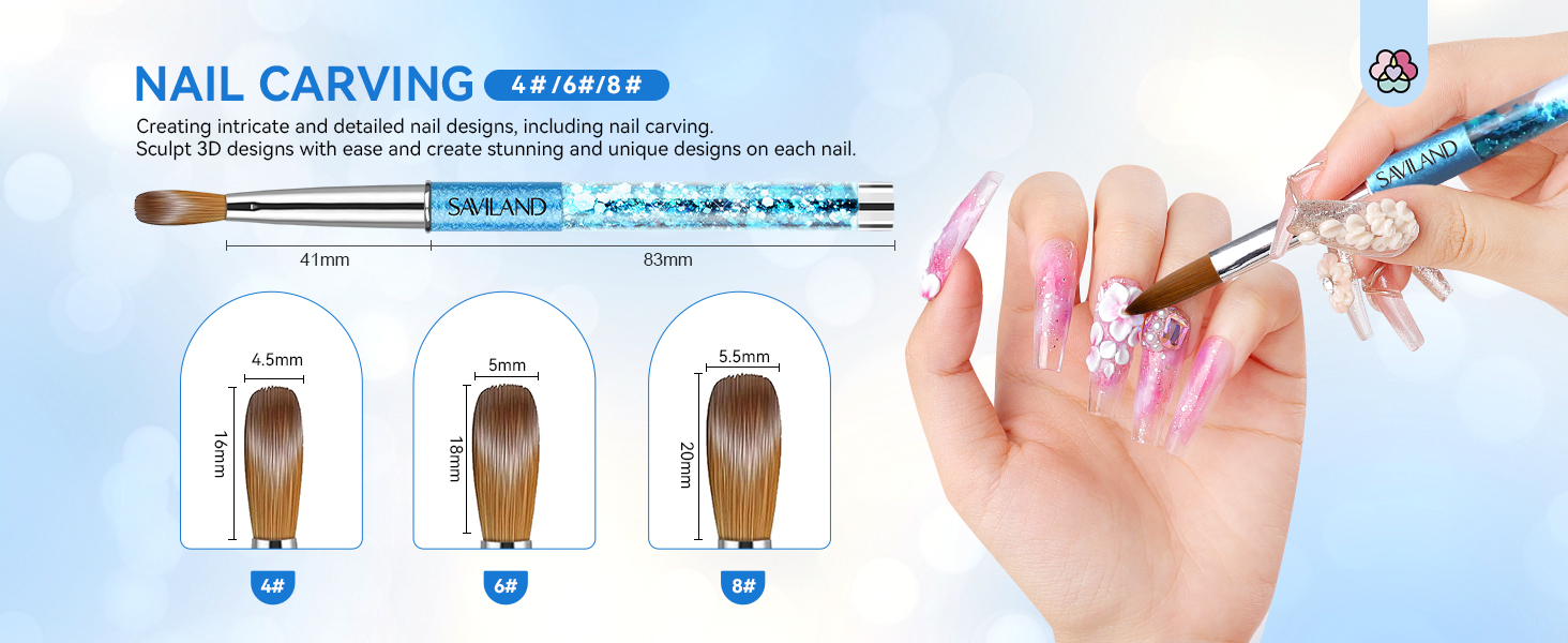 Acrylic Nail Brush Set