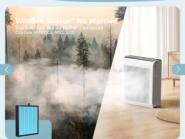 air purifiers for wildfire season