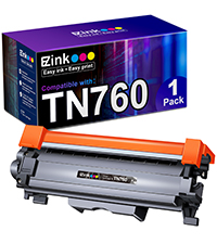 E-Z Ink  TN760 Compatible Toner Cartridges Replacement for Brother TN-760 TN730 TN-730