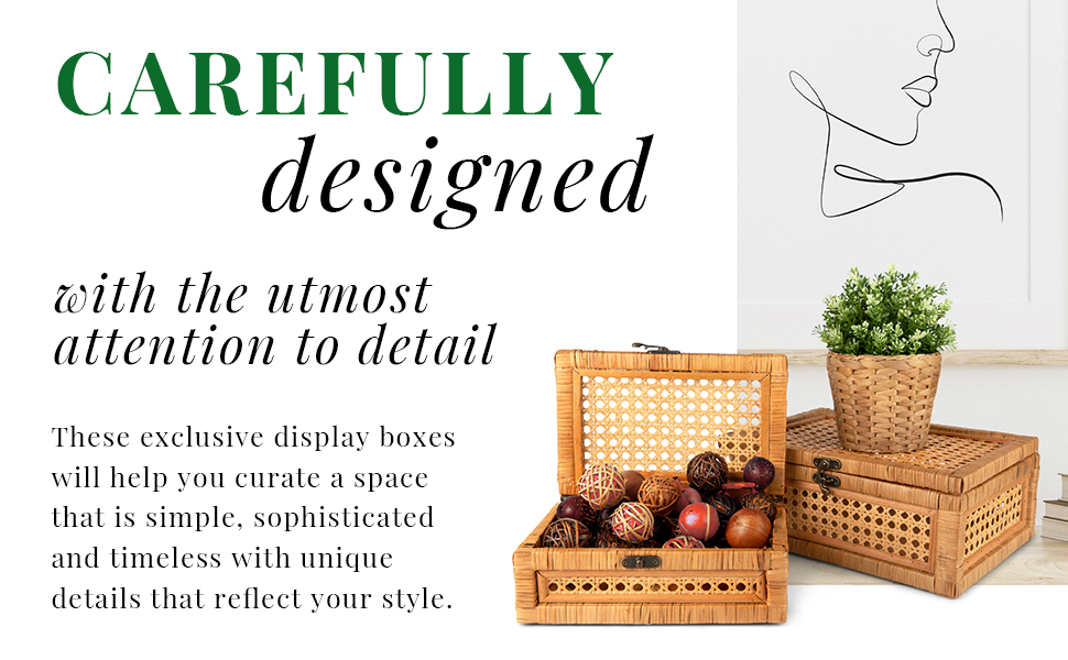bamboo accents grand millenial vase containers letters clear panel saving deep marye-kelley