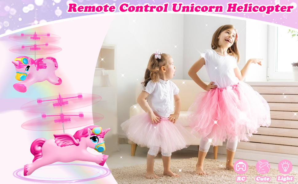 unicorn toys,rc helicopter,remote control helicopter,flying fairy toys for girls,helicopter