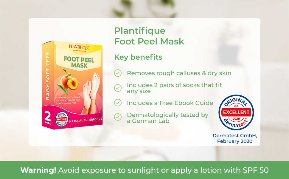 foot peeling mask