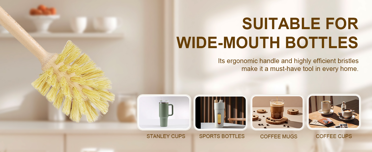 natural bottle brush