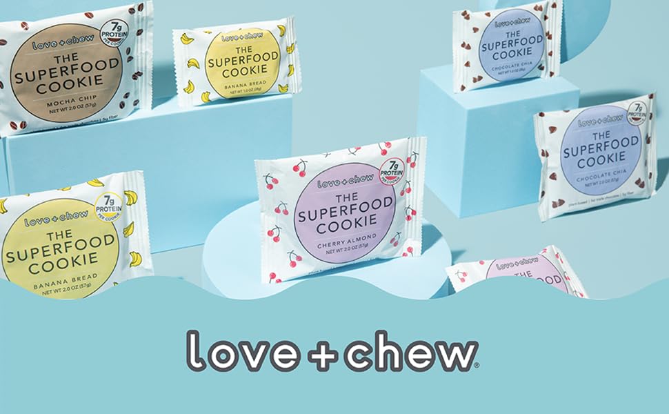 Love + Chew Superfood Cookies