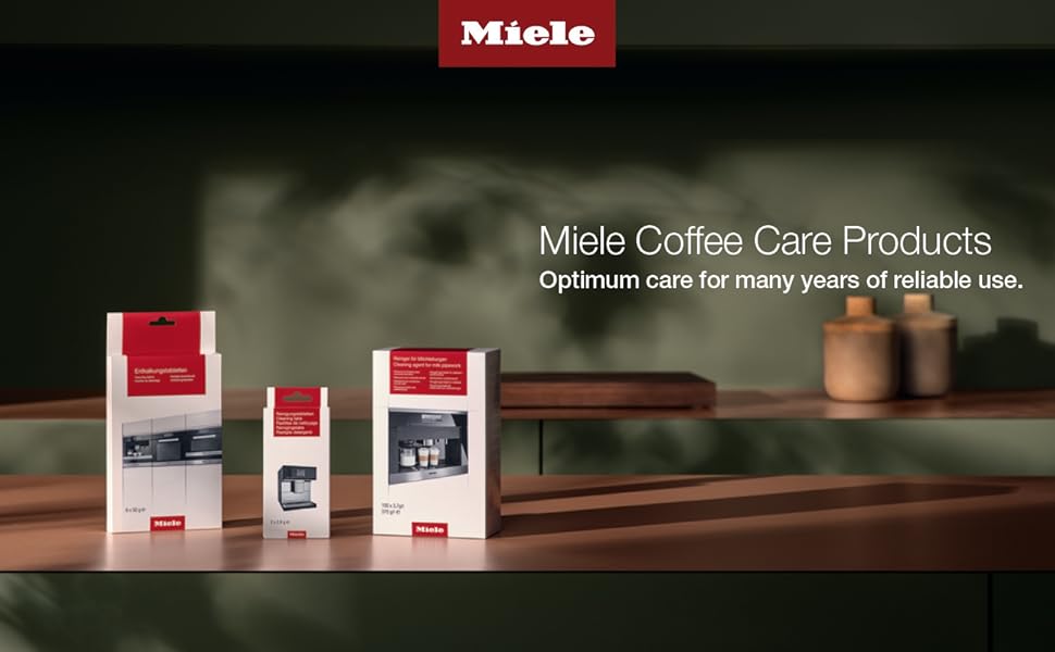 Miele Coffee Machine Cleaning Tablets (10pk) & Descaling Tablets (6pk ...