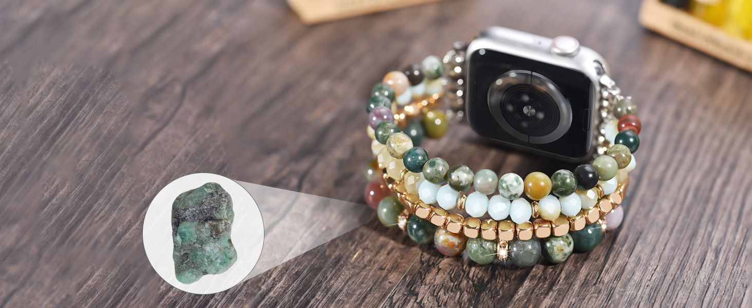 beaded apple watch bands for women