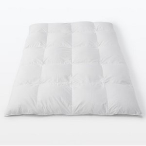 Amazon｜無印良品 防ダニ 羽毛掛ふとん・中厚手/S 150×210cm 83994228