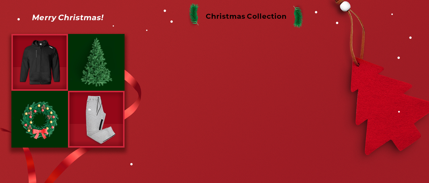 BROKIG Mens Zip Gym Joggers Sweatpants Slim fit Tracksuit Bottoms Casual Chinos Running Trousers Pockets 8 Merry Christmas Happy New Year