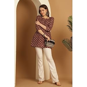 Rajnandini Women's Pure Cotton Jaipuri Printed And Embroidered Kurta Set With Dupatta