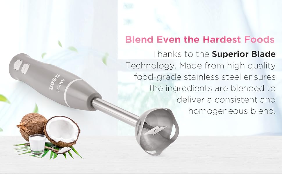 hand blender, boss hand blender, boss blender