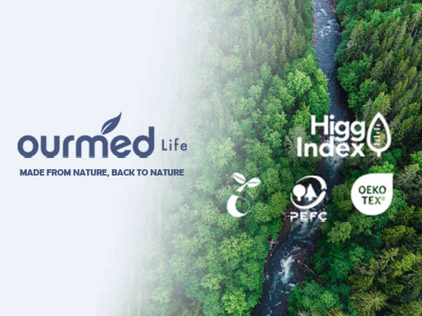 ourmed life disposable face towels