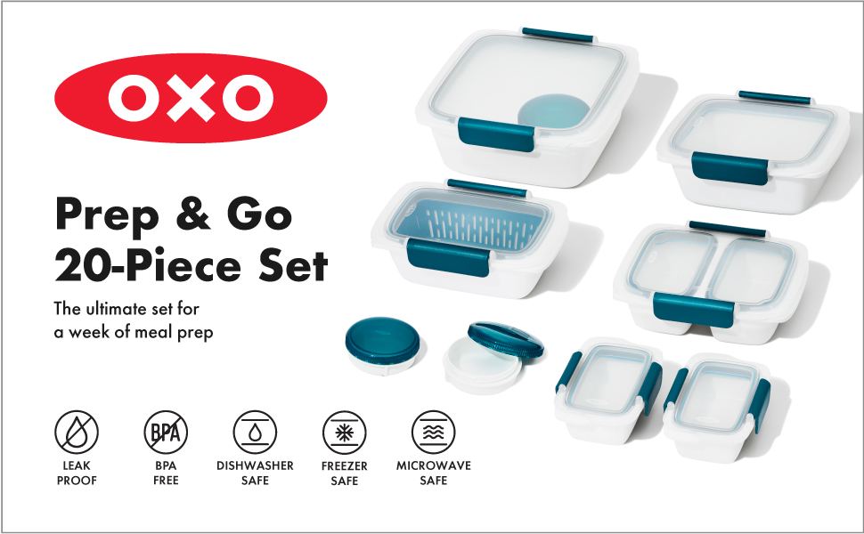 OXO Good Grips Prep & GO - 20 PC Set