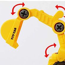 Construction Vehicles Set, 4 Pack DIY Take Apart Toys SPN-MX9E8