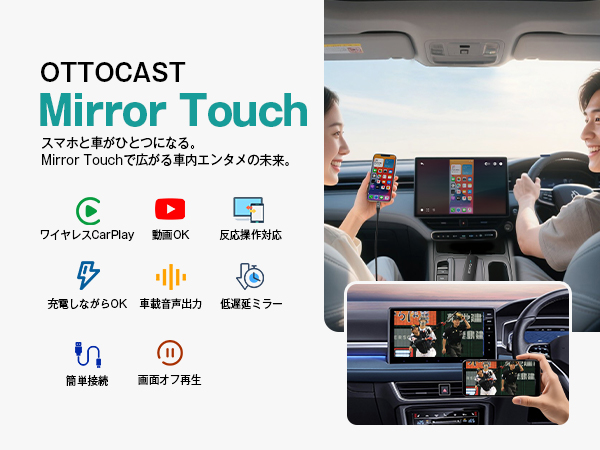 新品Ottocast Express 9インチ車載タッチスクリーン 新品Ottocast Express 9インチ車載タッチスクリーン - メルカリ