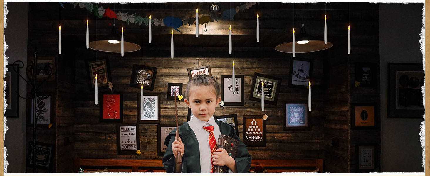 floating candles harry potter
