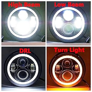 High beam&amp;amp;amp;amp;Low Beam&amp;amp;amp;amp;White DRL&amp;amp;amp;amp;Amber Turn Light