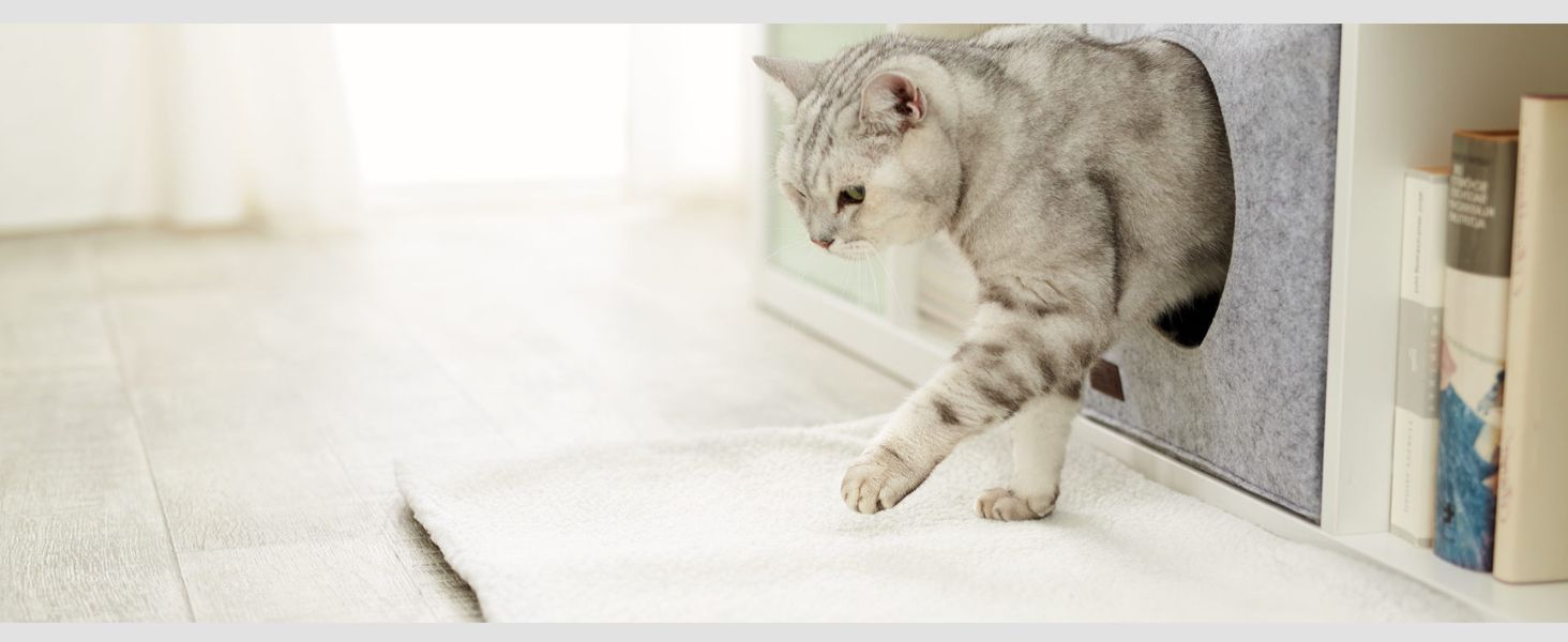 PiuPet® Self Heating Blanket for Cats I 60x45cm I Self heating cat mat