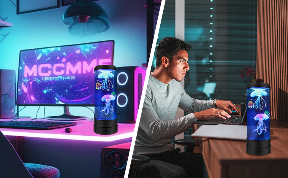 jellyfish lighting moving fish lamp room decor for room decor room decor unique lamps