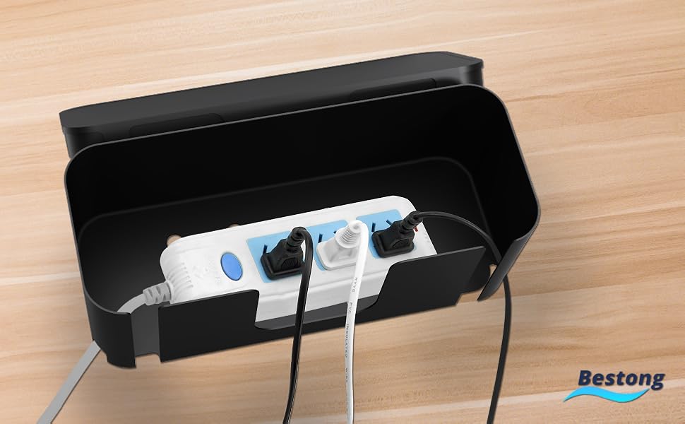Power Strip Hider Box Wire Storage Box for Extension Cord