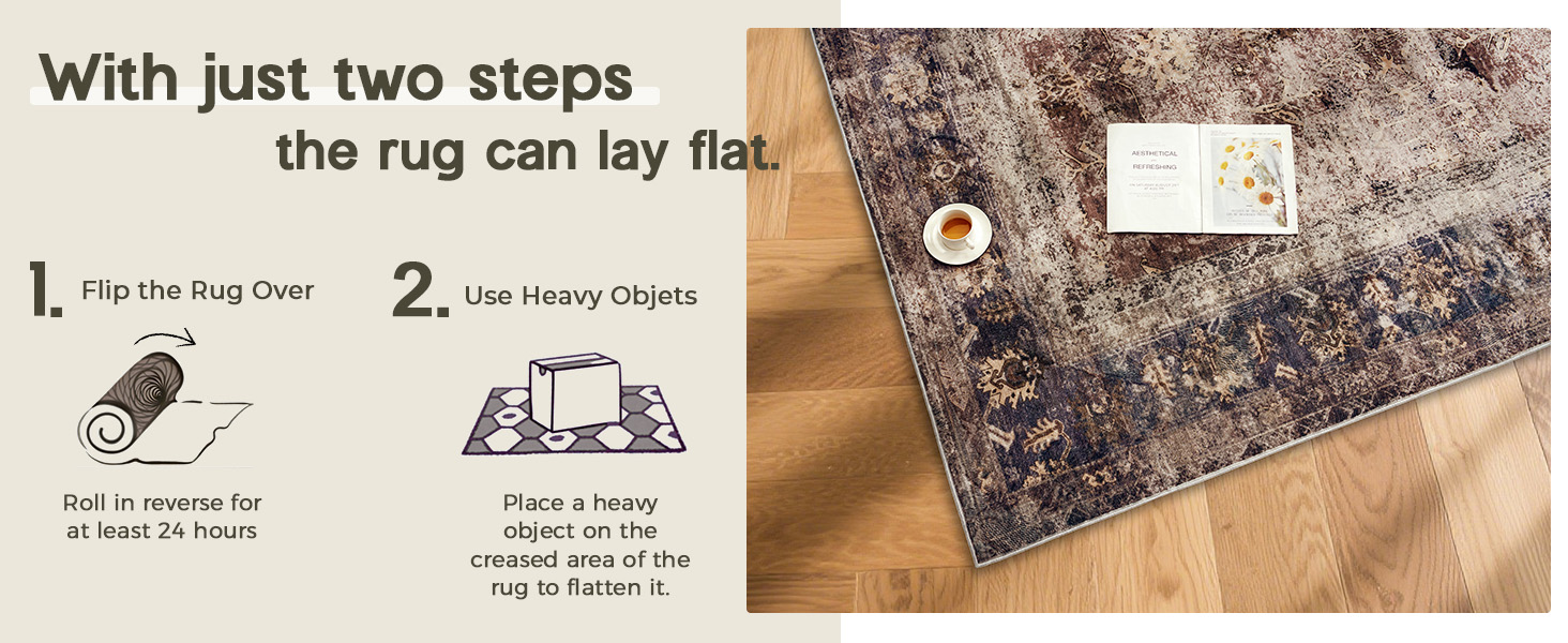 Retro Red Area Rug