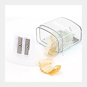 2 hole sharpener with recycle bin