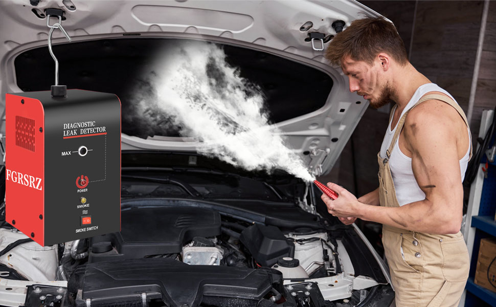 automotive smoke machine leak detector