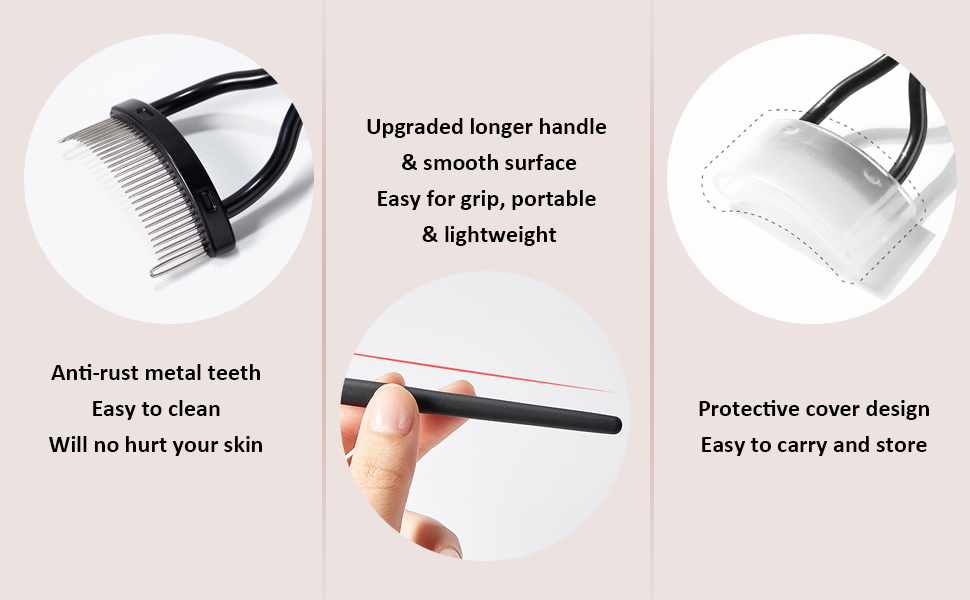 eyelash comb
