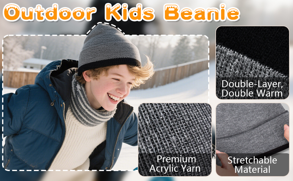 double-layer, premiun acrylic yarn, stretchable material