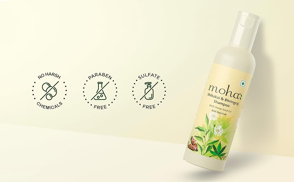 Shikakai & Bhringraj Shampoo 200ml - All Safe and Naturals
