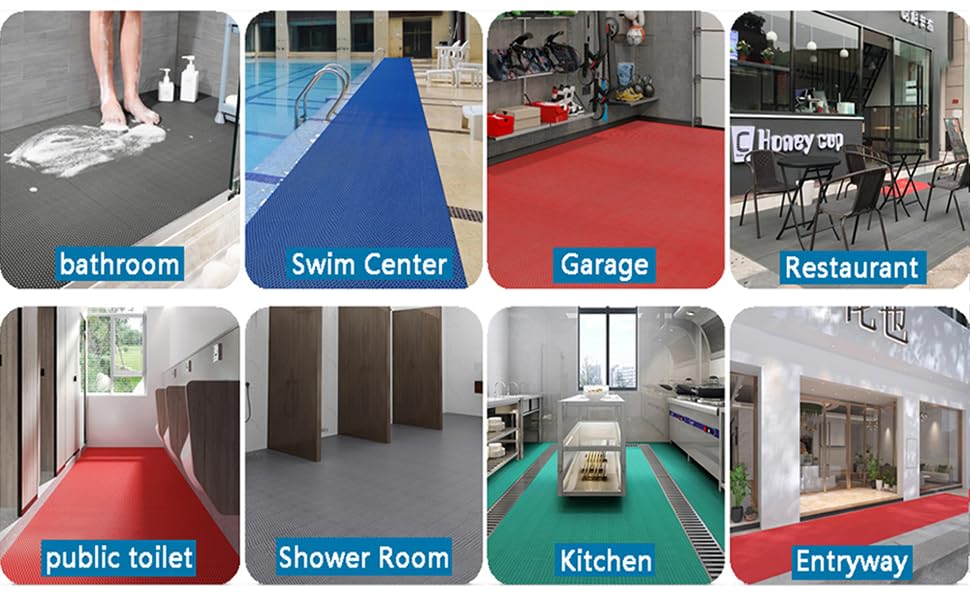 Suitable for swimming pools, bathrooms and other wet areas