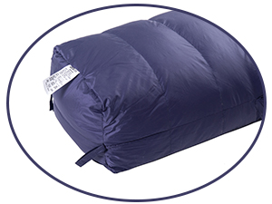 Amazon.co.jp: QEZER シュラフ 冬用 寝袋 マミー型 羽毛寝袋