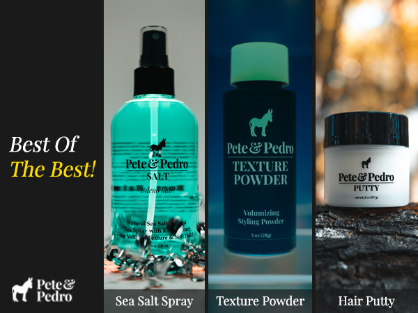 Pete and Pedro best of men's grooming products