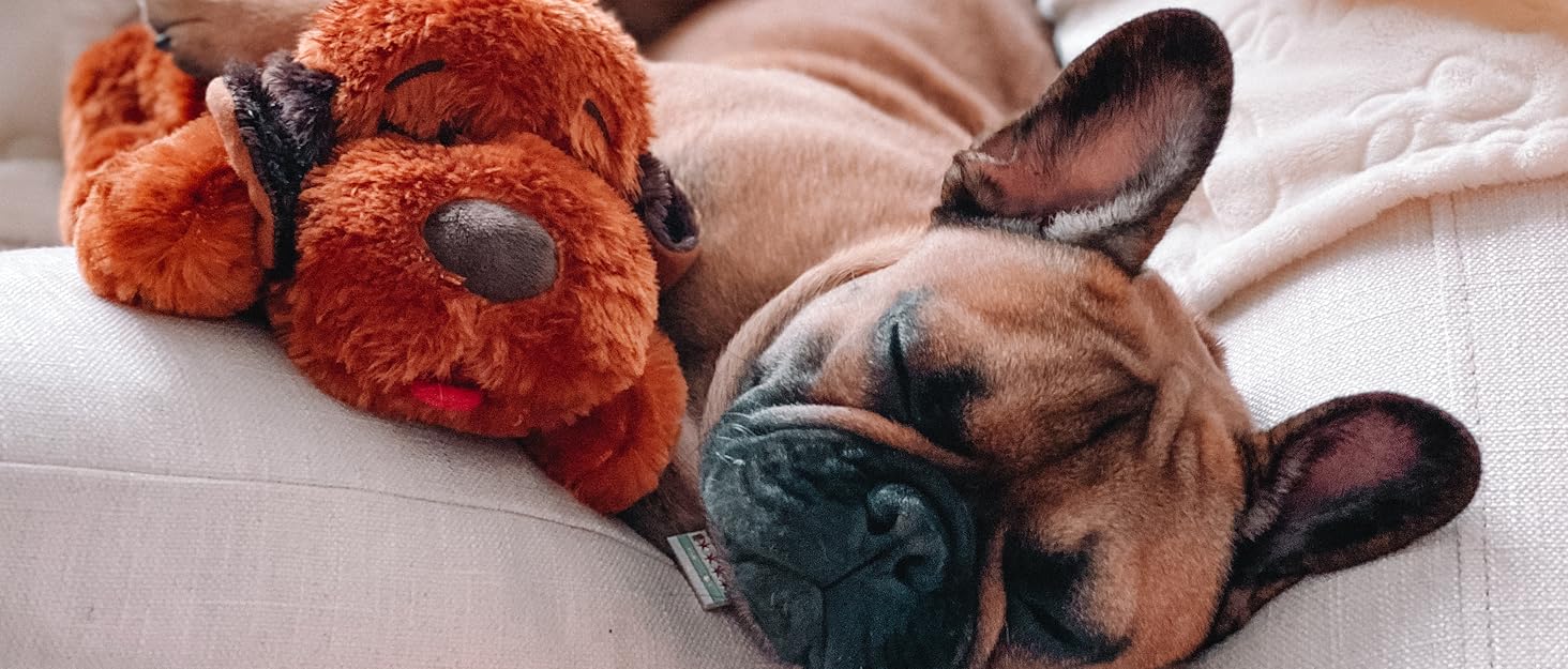 SmartPetLove Snuggle Puppy Heartbeat Stuffed Toy Pet Anxiety Relief