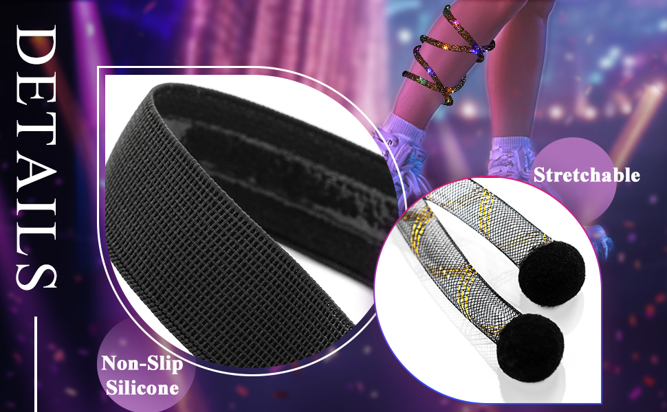 rave leg wraps light up