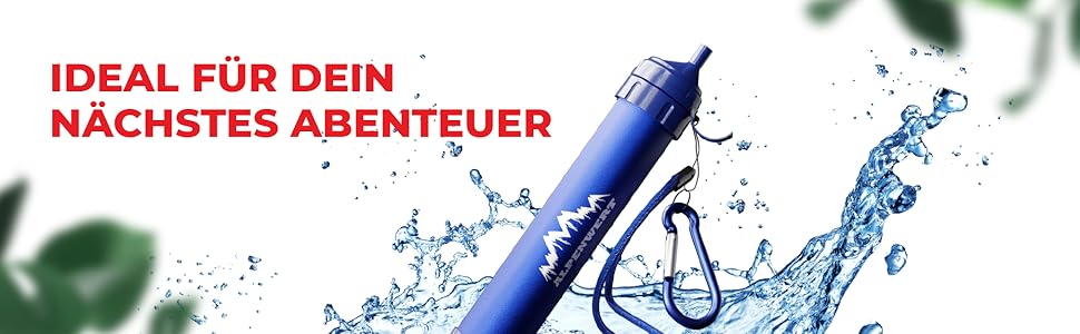 stromausfall outdoor survival ausrüstung gadgets wandern überlebenspaket blackout wasserfilter