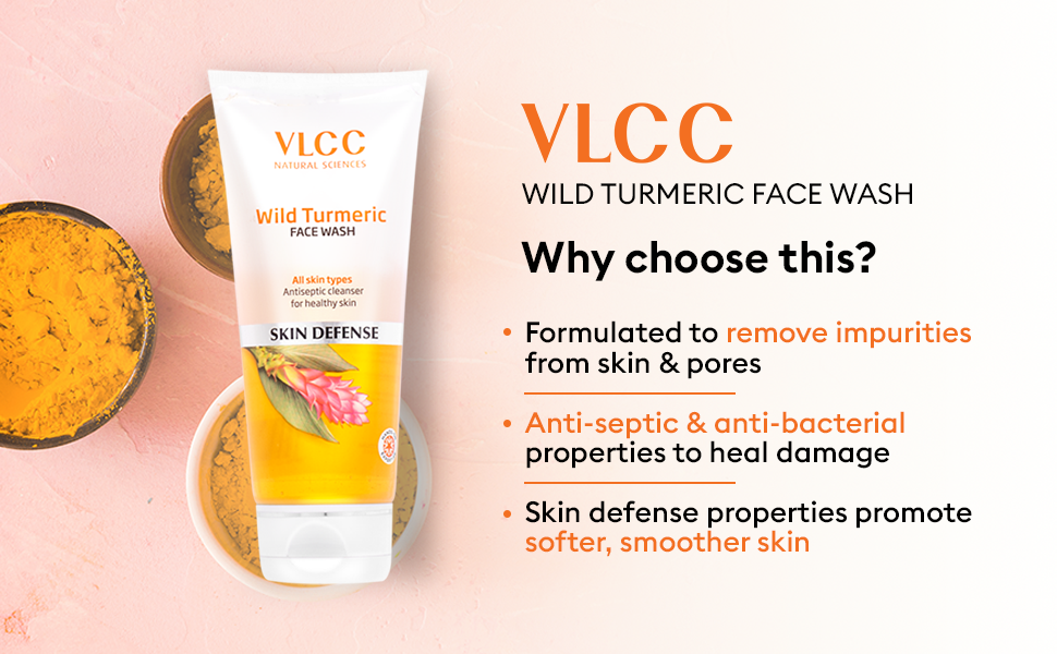 VLCC Wild Turmeric Face Wash - 2