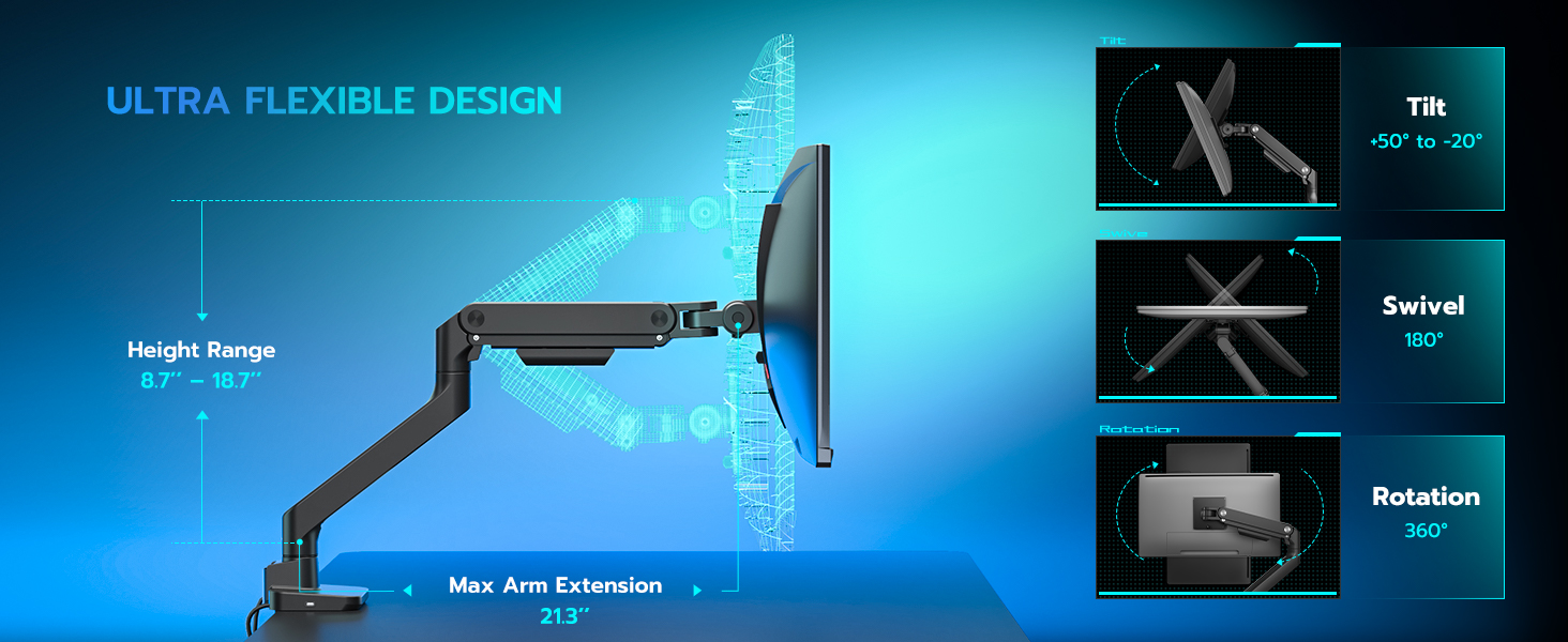 Monitor Arm Desk Mount