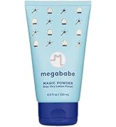 Megababe Sweat Absorbing Lotion - Magic Powder Stay-Dry Lotion Potion | Aluminum-Free, Talc-Free ...