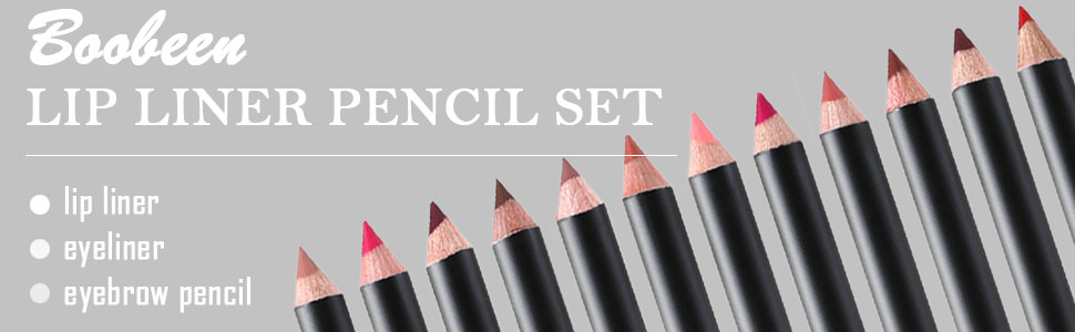 lip liner pencil set