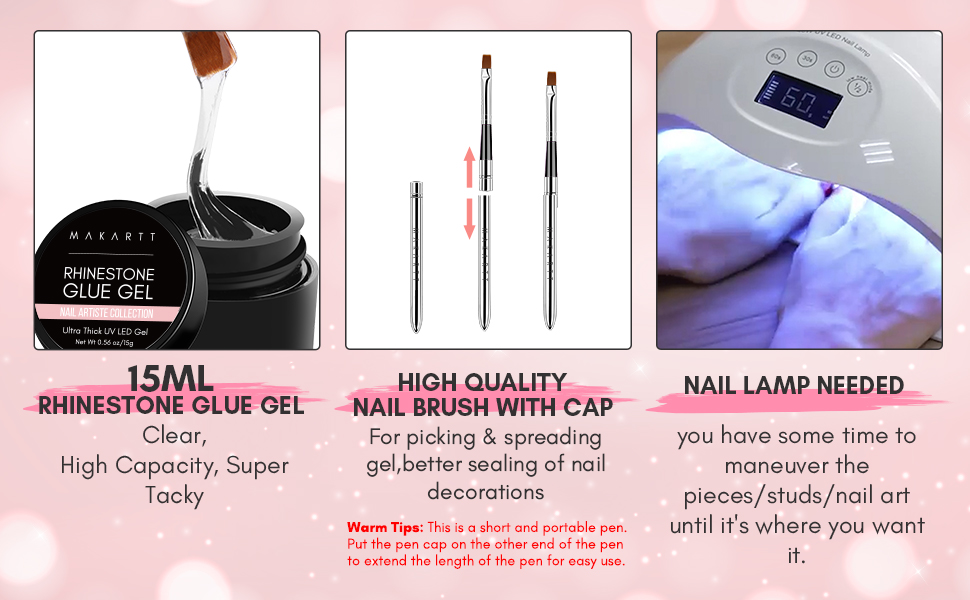 nail rhinestone glue