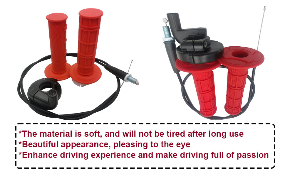 LIUYE 7/8" 22mm Twist Throttle Accelerator Handle Grip