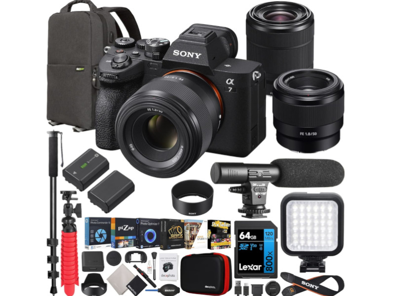 SONY α7 II + FE 50mm F1.8 SEL50F18F セット Amazon.com : Sony a7C II Full Frame Mirrorless Camera Body +