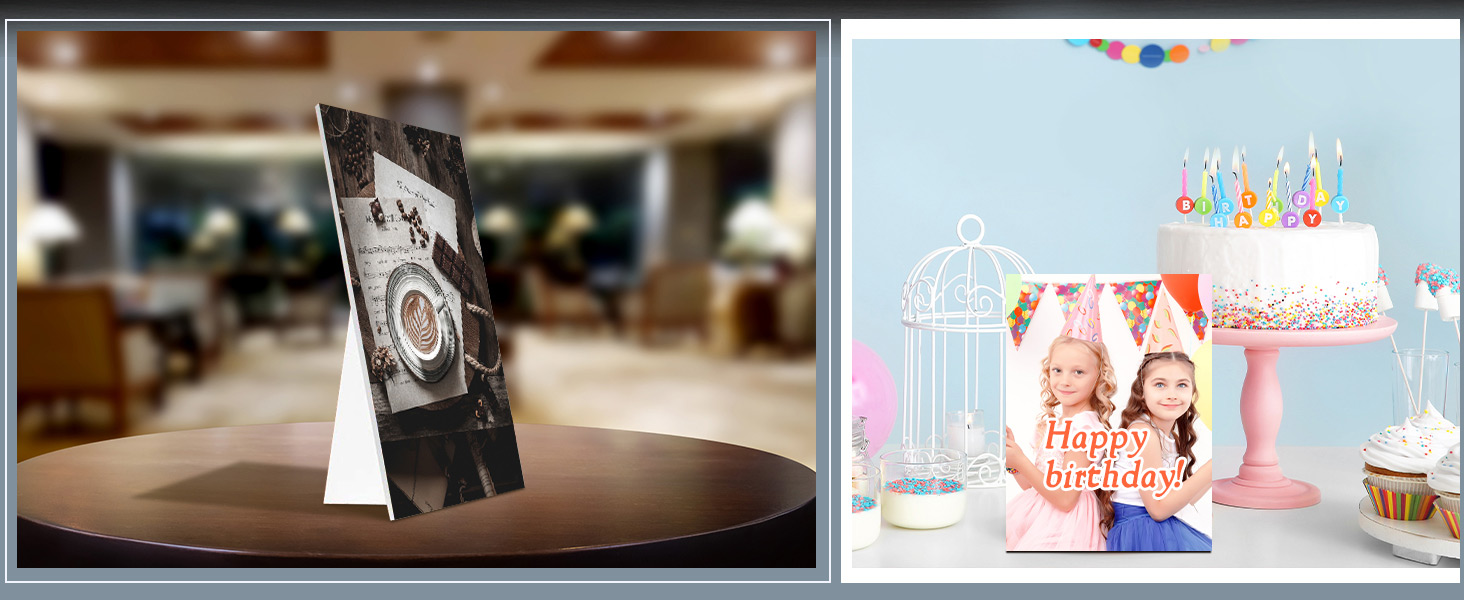 Golden State Art, Cardboard Easel Back, Self Stick Easel