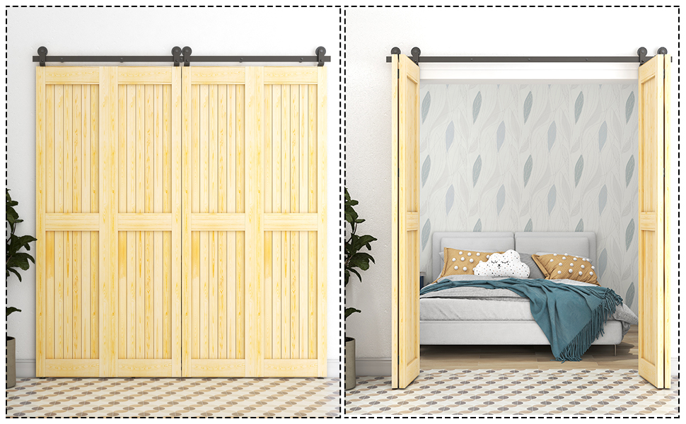 BIFOLD BARN DOOR HARDWARE KIT