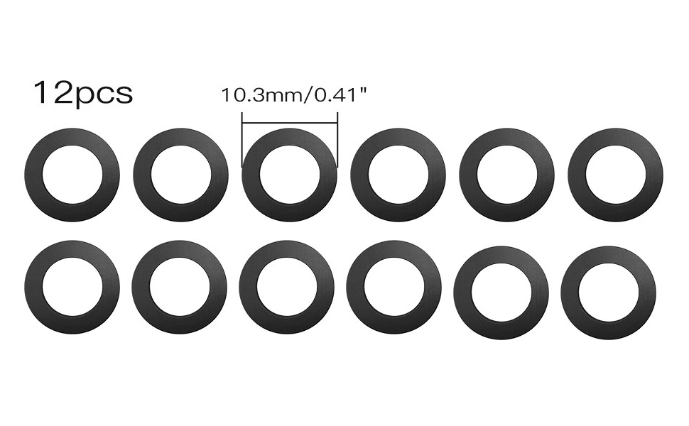 NICECNC 12PCS Clutch Weights Gaskets Compatible with Can Am